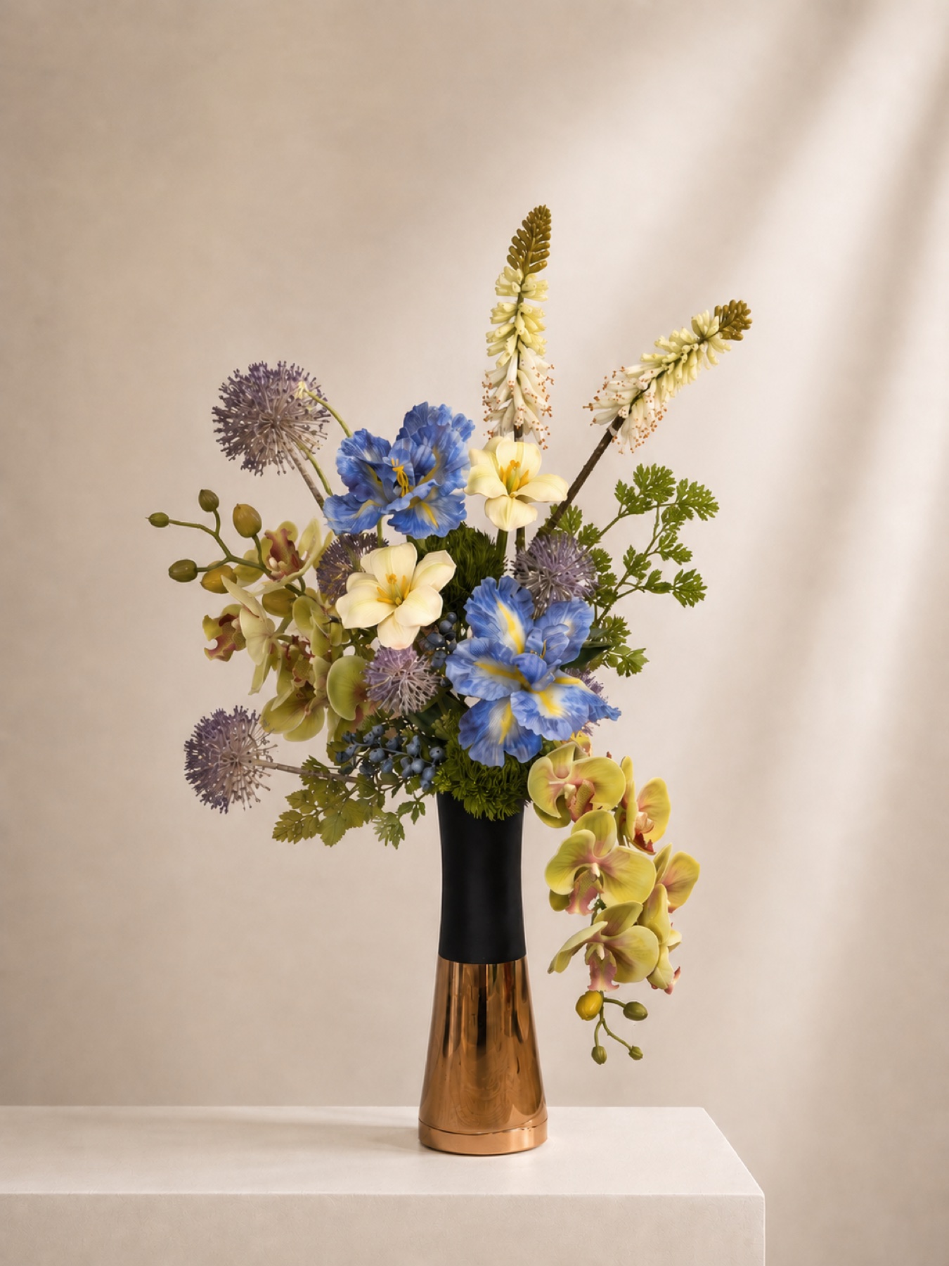 垂直韻律花藝作品